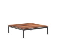 Table basse de jardin Level / Level 2 81x81cm powder-coated aluminum frame