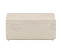 Table Basse de Jardin Lissabon 80cm Beige