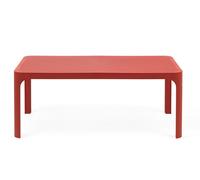 Table basse de jardin NARDI Net 100 x 60 cm - Rouge Corallo