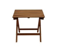 Table basse de jardin pliante en bois massif L40 cm ITZA