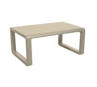 Table basse de jardin rectangle aluminium - Quenza II - L.90 x l.60 x H.40 cm