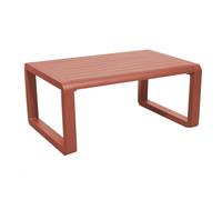 Table basse de jardin rectangle aluminium - Quenza II - L.90 x l.60 x H.40 cm