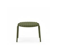 Table Basse De Jardin Ronde En Résine Pp 50 % Recyclé - Ø50 Cm - Vert Sauge - Jardiline Multicolore