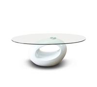 Table basse de salon blanche - Symbiose - DESIGNETSAMAISON