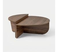 Table basse de salon design asymétrique 90x60cm Orion