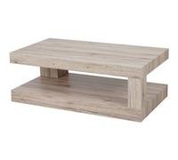 Table basse de salon MENDLER HWC-A32, structure 3D FSC 40x110x60cm aspect chêne Sanremo Marron G