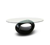Table basse de salon noire - Symbiose - DESIGNETSAMAISON