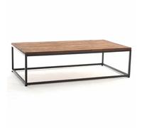 Table basse ""Edena"" acacia 115x65cm - Atmosphera Créateur d'intérieur