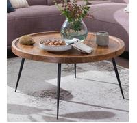 Table basse de salon WOHNLING table basse en bois table basse solide table de salon