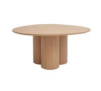 Table basse design bois clair L78 cm HOLLEN