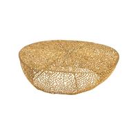 Table Basse Design Corail 114cm Or