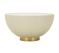 Table Basse Design "Elge" 71cm Crème