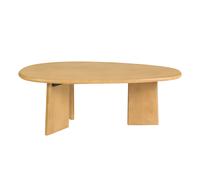 Table basse design en bois manguier massif L100 cm WONKA