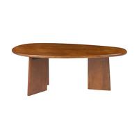 Table basse design en bois manguier massif teinté L100 cm WONKA