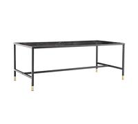 Table Basse Design en Verre Dipp 130cm Noir
