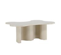 Table Basse Design ""Flow"" 120cm Beige