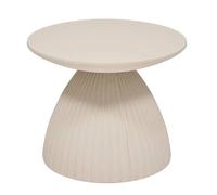 Table Basse Design Fylis 50cm Ivoire