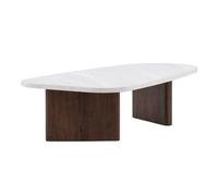 Table Basse Design Gronvik 130cm Gris Clair