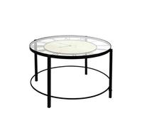 Home Deco Factory – Table basse Horloge – Noir