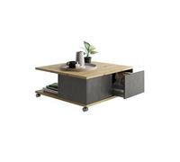 Table Basse Design "Volgan" 70cm Chêne