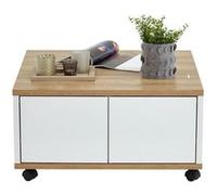 FMD Table basse mobile 70x70x36 cm