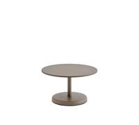 Table Basse D'extérieur Linear Steel Ø70 Taupe
