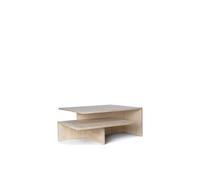Table Basse Ferm Living Distinct Grande Duo en Travertin