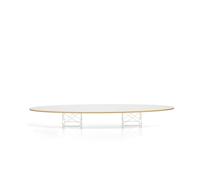 Elliptical Table ETR Table Eames / table basse Vitra HPL blanc, piétement blanc revêtu par poudre - 4055737295720