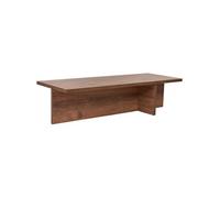 Table à café élégante, pin Atlantique, 120 x 30 x 45 cm, 100% mélamine, épaisseur 25 mm, Parfaite pour Les Salons Modernes et Les espaces