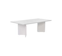 Table basse en aggloméré Sabin blanc