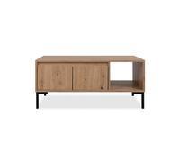 Concept Usine Table basse en bois Navi avec rangements