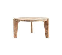 Table basse en bois de manguier beige, ronde - House Doctor, Bali - Ø80 H40 cm