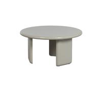 Table basse en bois de manguier gris clair, ronde, empilable - VT wonen, Beach - Ø80 H41 cm