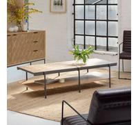 Table basse en bois et métal livia