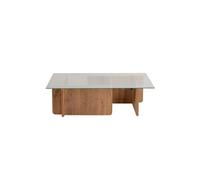 Table basse en bois "Flavio" - 105 x 65 x 30 cm - Pin atlantique