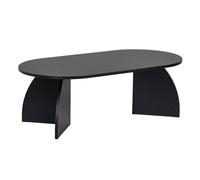 Table basse en bois "Melina" 120 x 60 x 40 cm - Bois Noir