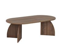 Table basse en bois "Melina" 120 x 60 x 40 cm - Noyer