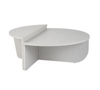 Table basse en bois "Orion" - 90 x 60 x 30 cm - Blanc