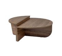 Table basse en bois "Orion" - 90 x 60 x 30 cm - Noyer