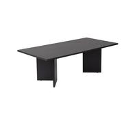 Table basse en bois "Sabin" - 60 x 119 x 40 cm - Bois Noir