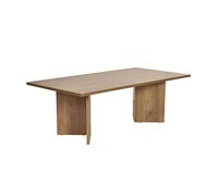 Table basse en bois "Sabin" - 60 x 119 x 40 cm - Chêne