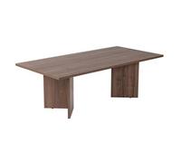 Table basse en bois "Sabin" - 60 x 119 x 40 cm - Noyer