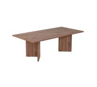 Table basse en bois "Sabin" - 60 x 119 x 40 cm - Pin atlantique