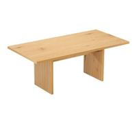 Table basse en bois style scandinave ALMA Marron