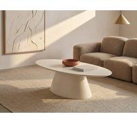 Table basse en MDF - Beige - ANTELADA