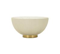 Mauro Ferretti – Table basse Elge – Ø 71 x 38 cm – Fer – Crème et or