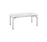 Atmosphera - Table Basse Hecate Argent 110x60cm