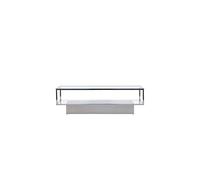 Table basse en verre - Maglehem - Transparent - Acier - 130x60x38 cm