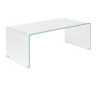 Table basse en verre transparent KENDALL