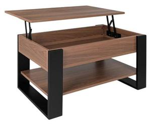 Table basse extensible, dimensions : 92 x 51 x 45 cm